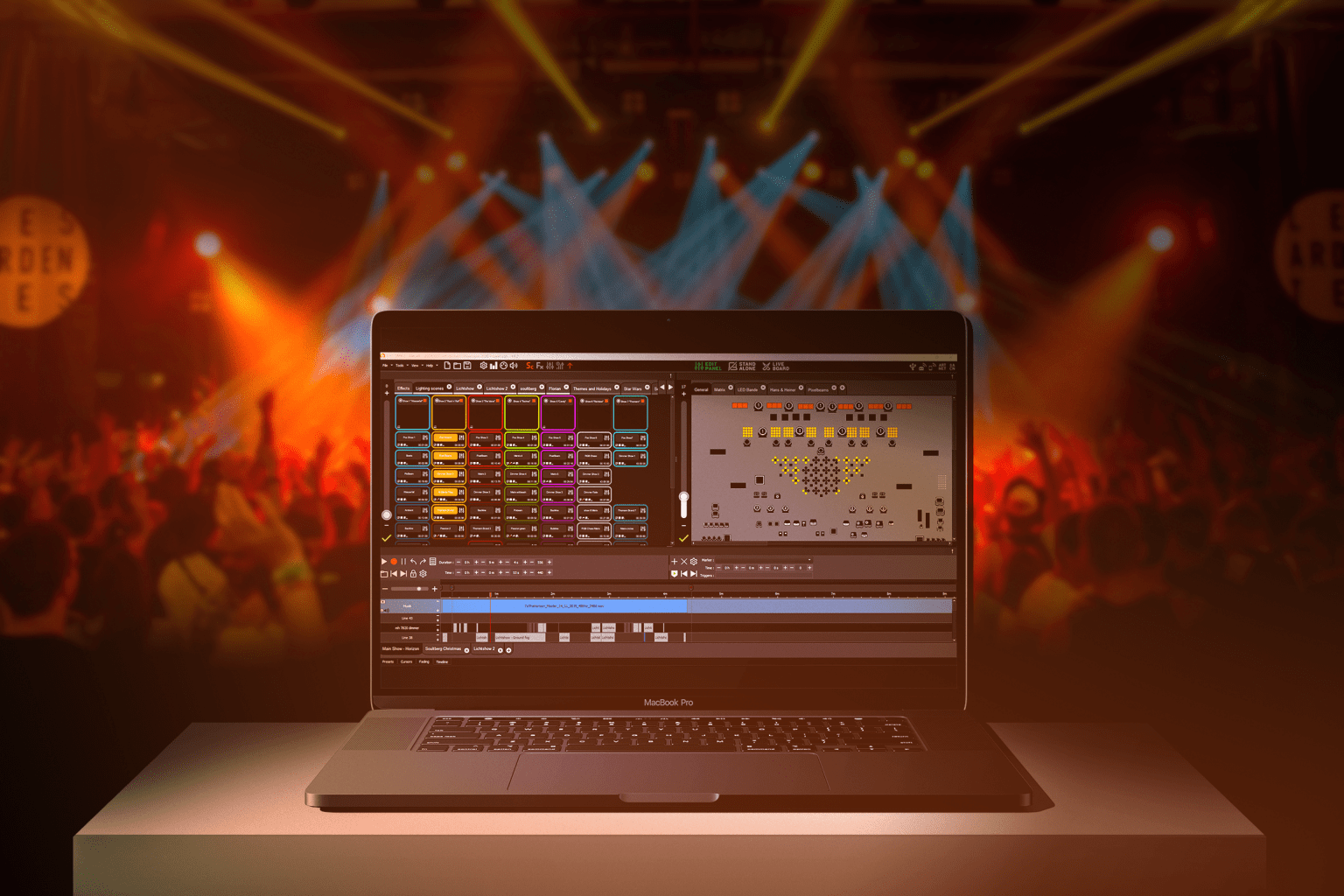 PRO DMX 2 - LED and stage lighting control software