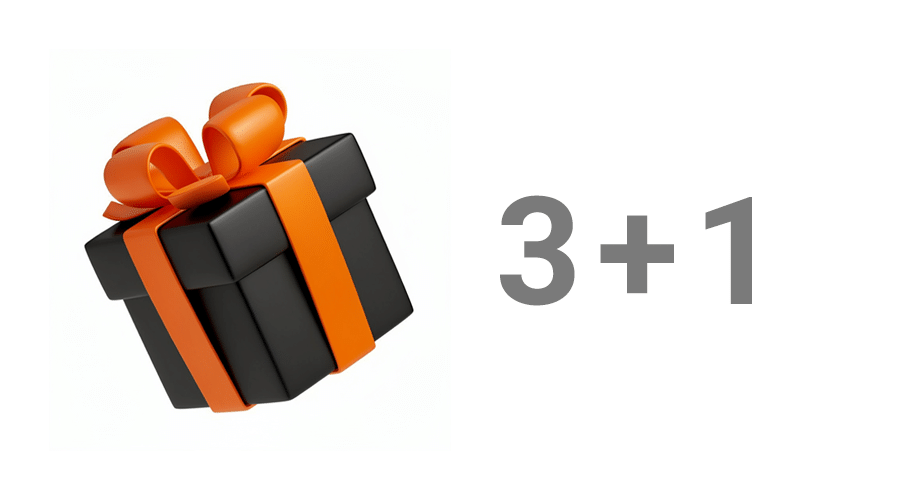 Gift and three plus one